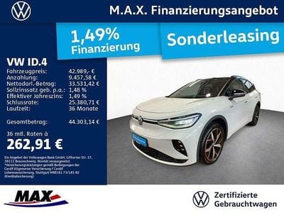 Grenadillschwarz metallic Gebraucht 2025 VW ID.4 GTX SUV | 42.989 € (Guter Preis)