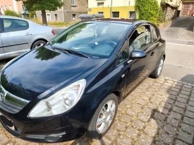 Gebraucht Opel Corsa 80 PS (58 kW) 2008 Schwarz Kleinwagen