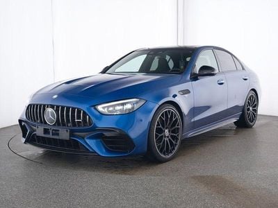 Gebraucht Mercedes C63 AMG AMG 476 PS (350 kW) 2024 Metalliclack spektralblau Limousine