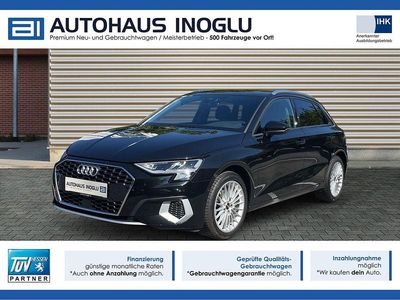 Schwarz mythosschwarz metallic (metallic) Gebraucht 2023 Audi A3 Advanced Plus Limousine | 29.680 € (Etwas zu teuer)