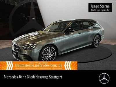 Grau Gebraucht 2022 Mercedes E400 AMG Limousine | 46.490 € (Etwas zu teuer)