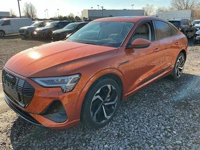 Brugt Audi e-tron Sportback S-Line 300 kW (408 HK) 2023 Orange SUV