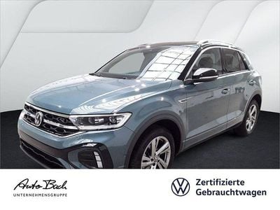 Gebraucht VW T-Roc R-line 150 PS (110 kW) 2025 Petroleum blue metallic/schwar SUV