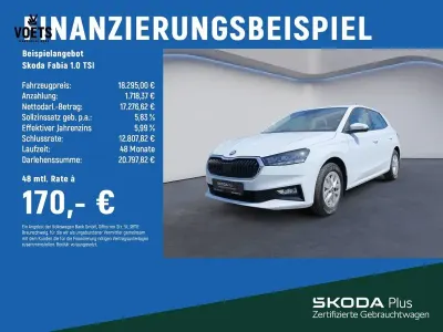 Gebraucht Skoda Fabia Selection 95 PS (69 kW) 2025 Weiß Kleinwagen