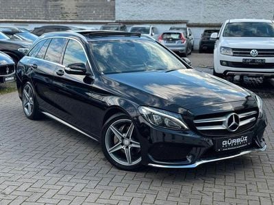 Gebraucht Mercedes C220 AMG line 170 PS (125 kW) 2015 Schwarz Limousine