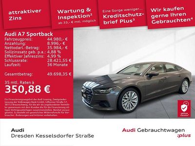 Gebraucht Audi A7 Sport 286 PS (210 kW) 2022 2f sohobraun metallic Kleinwagen