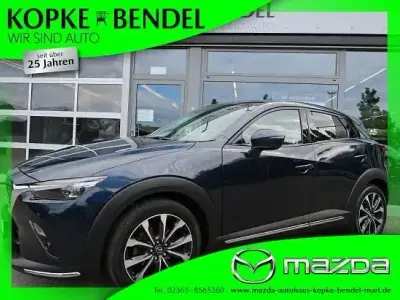 Gebraucht Mazda CX-3 Sports-Line 121 PS (88 kW) 2019 Blau SUV
