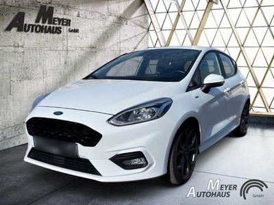 Gebraucht Ford Fiesta ST-Line 101 PS (74 kW) 2018 Weiß Kleinwagen