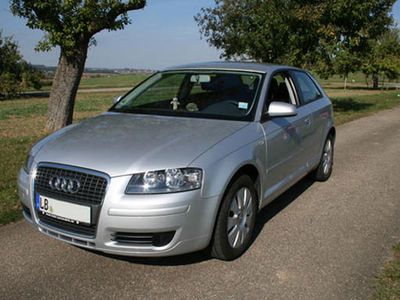 Gebraucht Audi A3 Attraction 139 PS (102 kW) 2007 Silber Kleinwagen