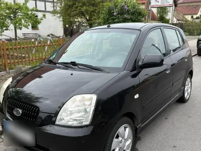 Gebraucht Kia Picanto EX 65 PS (47 kW) 2006 Schwarz Kleinwagen