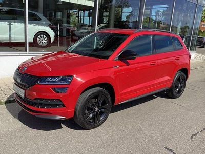 Second-hand Skoda Karoq SportLine 150 CP (110 kW) 2019 Roșu SUV
