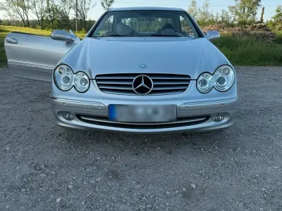 Gebraucht Mercedes CLK200 163 PS (119 kW) 2002 Silber Coupé