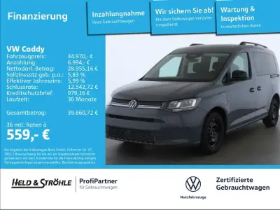 Gebraucht VW Caddy Life 150 PS (110 kW) 2025 Grau Van / Kleinbus