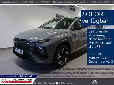 Neu Hyundai Tucson N Line 150 PS (110 kW) 2026 Grau SUV