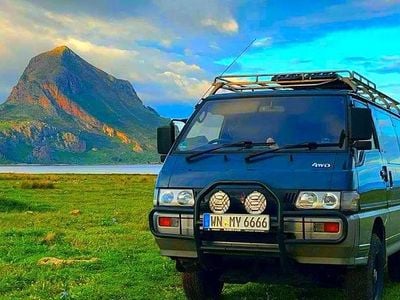 Gebraucht Mitsubishi L300 84 PS (61 kW) 1991 Blau Van / Kleinbus