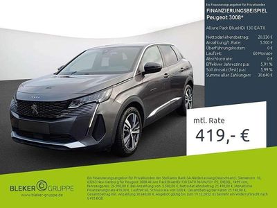 Usata Peugeot 3008 Allure 131 CV (96 kW) 2023 Grigio SUV