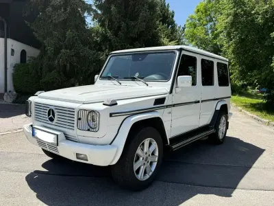 Gebraucht Mercedes G500 Edition 296 PS (217 kW) 2006 Weiß SUV