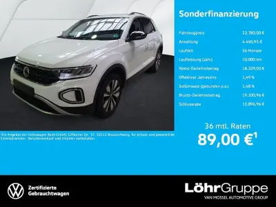 Gebraucht VW T-Roc Goal 116 PS (85 kW) 2025 Weiß SUV