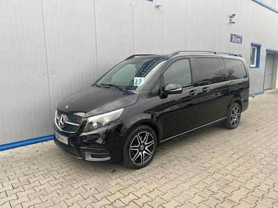 Gebraucht Mercedes V300 AMG line 237 PS (174 kW) 2022 Obsidianschwarz metallic mb 91 Van / Kleinbus