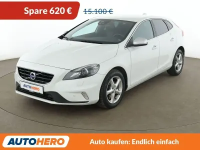 Gebraucht Volvo V40 Momentum 122 PS (89 kW) 2016 Weiß Kombi