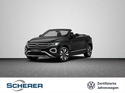 Gebraucht VW T-Roc Cabriolet Goal 116 PS (85 kW) 2025 Deep black perleffekt / schwar Cabrio