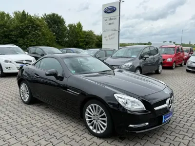 Używany Mercedes SLK250 204 KM (150 kW) 2014 Czarny Kabriolet