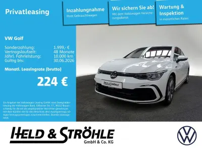 Gebraucht VW Golf VIII R-line 131 PS (96 kW) 2023 Pure white Limousine
