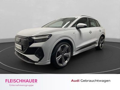 Gebraucht Audi Q4 e-tron Ambiente 150 kW (204 PS) 2023 Weiss SUV