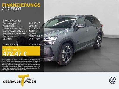 Graphitegrau metallic Neu 2025 Skoda Kodiaq SportLine SUV | 42.210 € (Guter Preis)