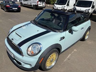 Usata Mini Cooper S Cabriolet 184 CV (135 kW) 2011 Blu Cabrio