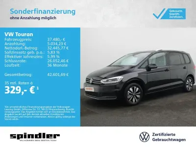 Gebraucht VW Touran Comfortline 150 PS (110 kW) 2024 Deep black perleffekt Van / Kleinbus
