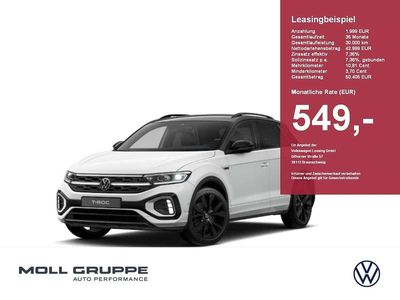 Nuova VW T-Roc R-line 150 CV (110 kW) 2025 Bianco SUV