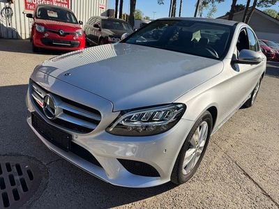 Usata Mercedes C200 Avantgarde 184 CV (135 kW) 2019 Argento Berlina