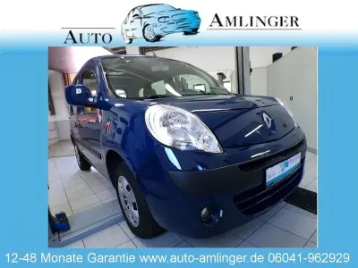 Gebraucht Renault Kangoo Happy Family 87 PS (63 kW) 2009 Blau Van / Kleinbus