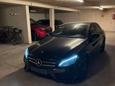 Gebraucht Mercedes C250 AMG line 204 PS (150 kW) 2016 Schwarz Limousine