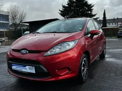 Gebraucht Ford Fiesta 68 PS (50 kW) 2009 Rot Kleinwagen