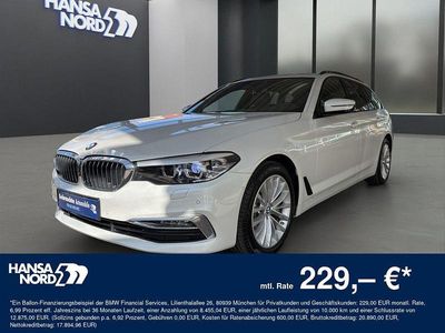 Usata BMW 530 Luxury Line 252 CV (185 kW) 2018 Bianco Station wagon