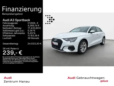Gebraucht Audi A3 Performance 150 PS (110 kW) 2023 Ibisweiß Limousine