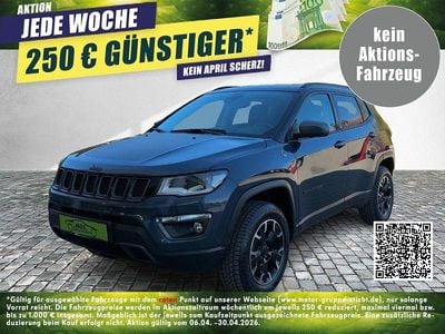 Gebraucht Jeep Compass Trailhawk 179 PS (131 kW) 2021 Blue shade metallic SUV