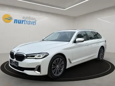 Brugt BMW 530 Luxury Line 286 HK (210 kW) 2021 Hvid Sedan