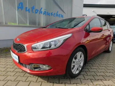 Gebraucht Kia Ceed Sportswagon 90 PS (66 kW) 2014 Rot Kombi