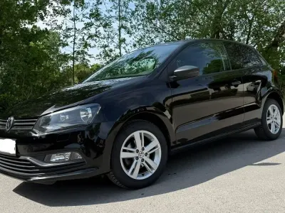Gebraucht VW Polo Trendline 60 PS (44 kW) 2016 Schwarz Kleinwagen