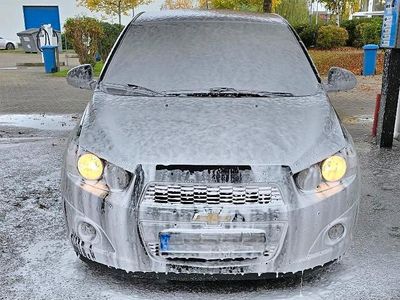 Gebraucht Chevrolet Aveo 101 PS (74 kW) 2012 Schwarz Limousine