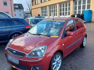 Gebraucht Ford Fiesta 2006 Rot Kleinwagen