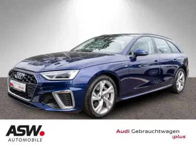 Gebraucht Audi A4 S-Line 204 PS (150 kW) 2024 Navarrablau metallic Kombi