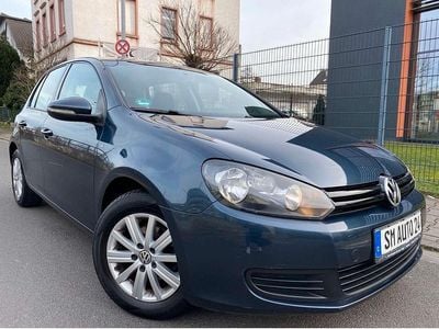 Gebraucht VW Golf VI Comfortline 80 PS (58 kW) 2009 Blau Kleinwagen