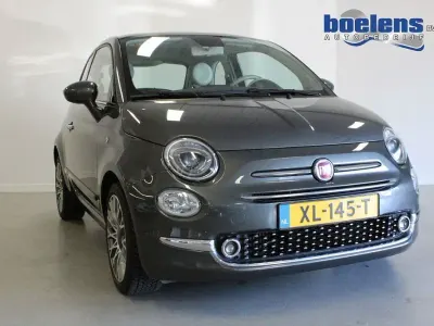 Brugt Fiat 500C Lounge 82 HK (60 kW) 2019 Grå Cabriolet