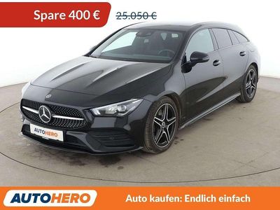 Gebraucht Mercedes CLA220 Shooting Brake AMG line 190 PS (139 kW) 2019 Nachtschwarz Kombi