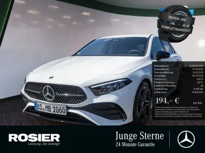 Gebraucht Mercedes A200 AMG line 163 PS (119 kW) 2026 Weiss / polarweiß Limousine