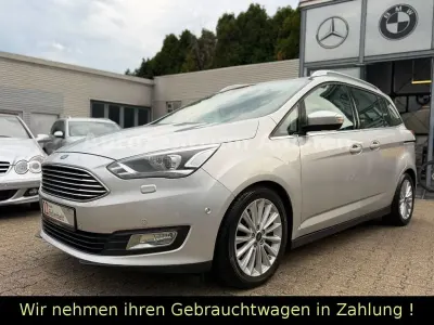 Gebraucht Ford Grand C-Max Titanium 120 PS (88 kW) 2017 Grau Van / Kleinbus
